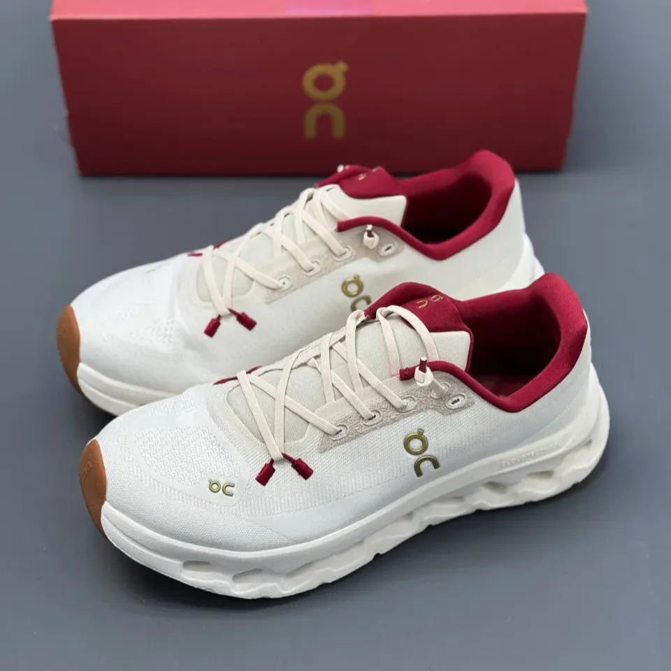 کفش آن رانینگ QC Loewe Cloudtilt سفید قرمز On Running QC Loewe Cloudtilt White Red - تصویر 5