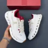 کفش آن رانینگ QC Loewe Cloudtilt سفید قرمز On Running QC Loewe Cloudtilt White Red - تصویر 4