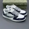 کفش نایک تراویس اسکات گوچی سفید سرمه‌ای Nike Travis Scott Gucci White Navy - تصویر 2
