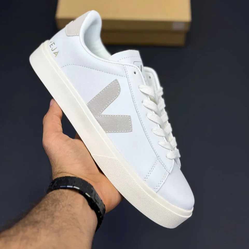 کفش وجا کامپو سفید کرم Veja Campo White Cream - تصویر 3