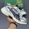 کفش پوما مورفیک رترو یونیسکس سفید مشکی Puma Morphic Retro Unisex White Black - تصویر 3