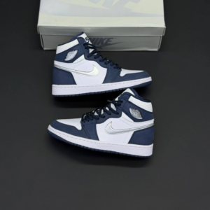 کفش نایک ایر جردن وان ساقدار رترو سرمه‌ای Nike Air Jordan 1 Retro High Navy