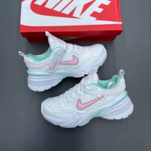کفش نایک وومرو ۵ سفید صورتی Nike Vomero 5 White Pink کفش نایک وومرو ۵ سفید صورتی Nike Vomero 5 White Pink