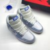 کفش نایک ایر جردن وان ساقدار هایپر رویال سفید آبی  Nike Air Jordan 1 High Hyper Royal White Blue