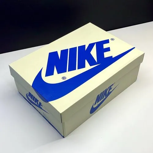 کفش نایک ایر جردن وان لو تراویس اسکات کرم سورمه‌ای Nike Air Jordan 1 Low Travis Scott Cream Navy - تصویر 3