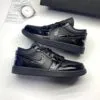 کفش نایک ایر جردن وان لو پتنت الفنت بلک Nike Air Jordan 1 Low Patent Elephant Black کفش نایک ایر جردن وان لو پتنت الفنت بلک Nike Air Jordan 1 Low Patent Elephant Black