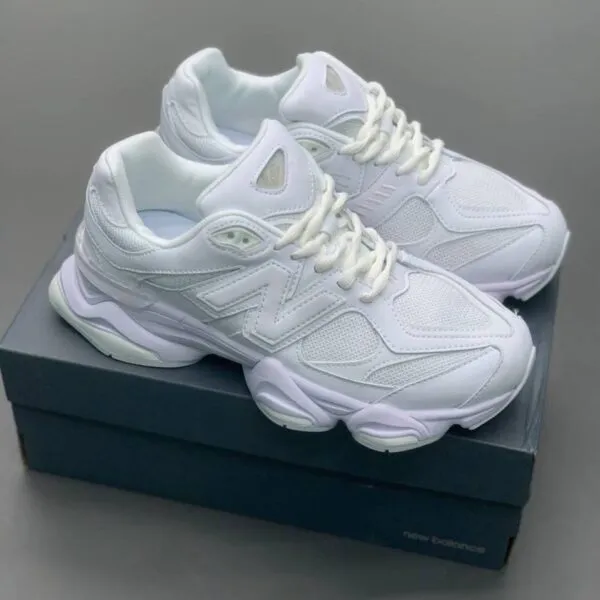 کفش نیوبالانس 9060 سفید New Balance 9060 White کفش نیوبالانس 9060 سفید New Balance 9060 White