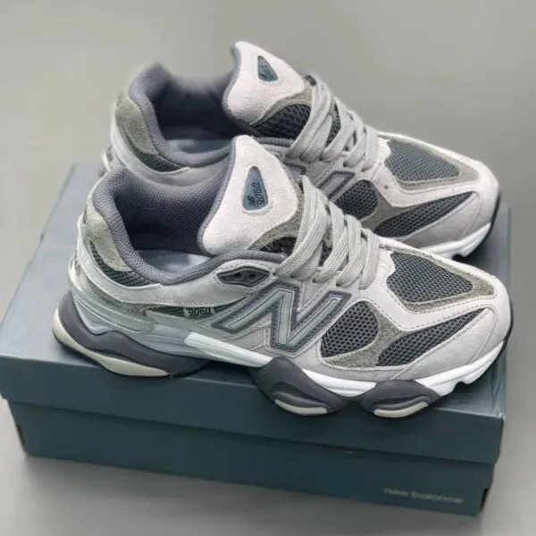 کفش نیوبالانس 9060 خاکستری طوسی New Balance 9060 Grey کفش نیوبالانس 9060 خاکستری طوسی New Balance 9060 Grey