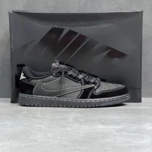 کفش نایک ایر جردن وان لو تراویس اسکات بلک فانتوم Nike Air Jordan 1 Low Travis Scott Black Phantom کفش نایک ایر جردن وان لو تراویس اسکات بلک فانتوم Nike Air Jordan 1 Low Travis Scott Black Phantom