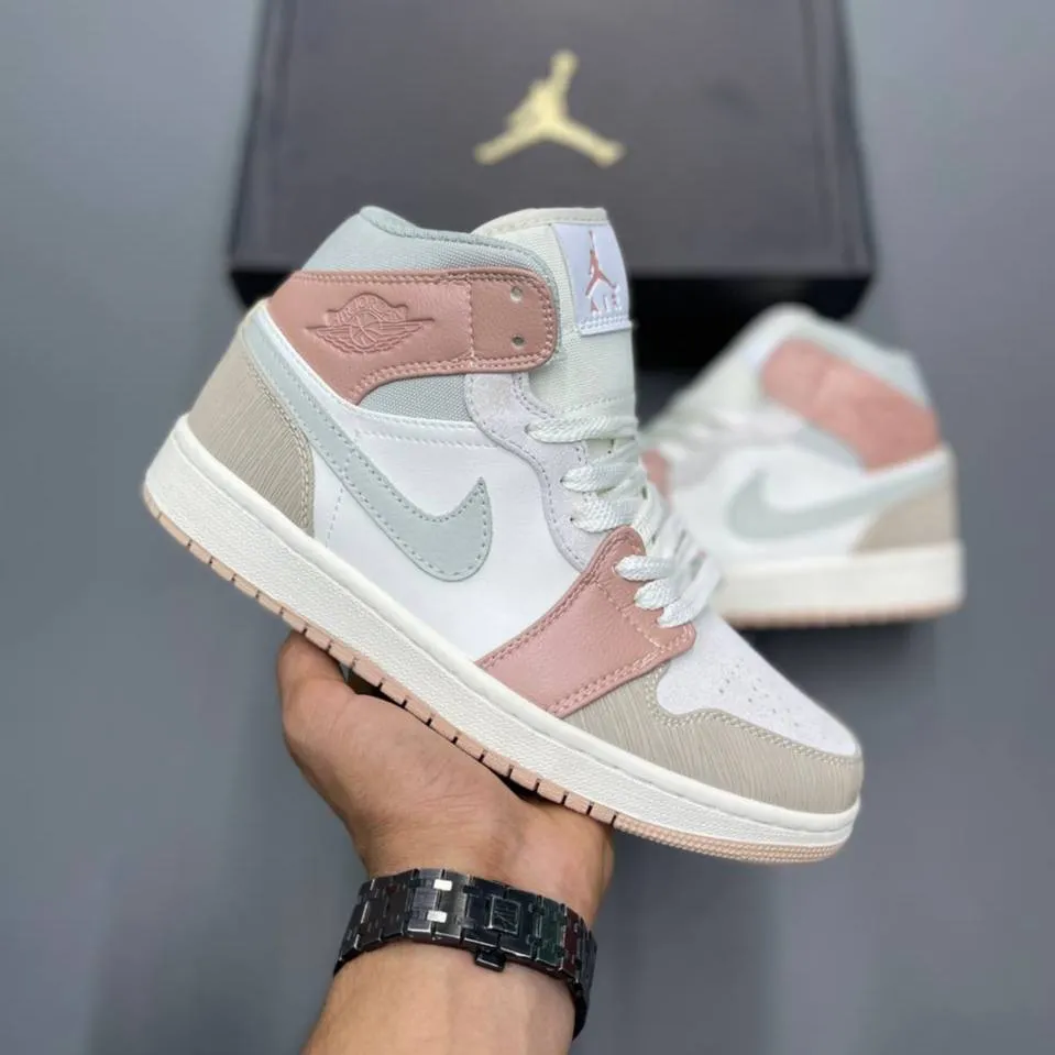 کفش نایک ایر جردن وان ساقدار پاستیلی Nike Air Jordan 1 High Pastel - تصویر 2