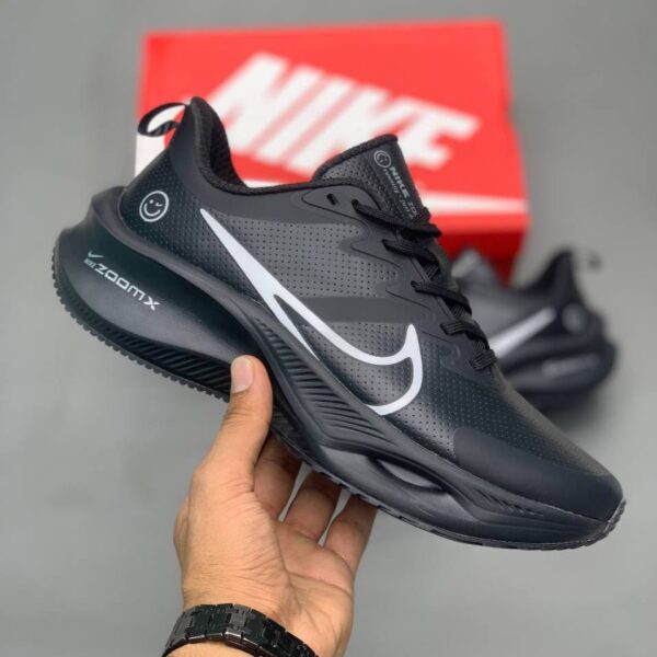 کفش نایک زوم ایکس لبخند چرمی مشکی Nike ZoomX Smile Leather Black کفش نایک زوم ایکس لبخند چرمی مشکی Nike ZoomX Smile Leather Black
