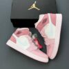 کفش نایک ایر جردن وان صورتی ساقدار Nike Air Jordan 1 High Pink کفش نایک ایر جردن وان صورتی ساقدار Nike Air Jordan 1 High Pink