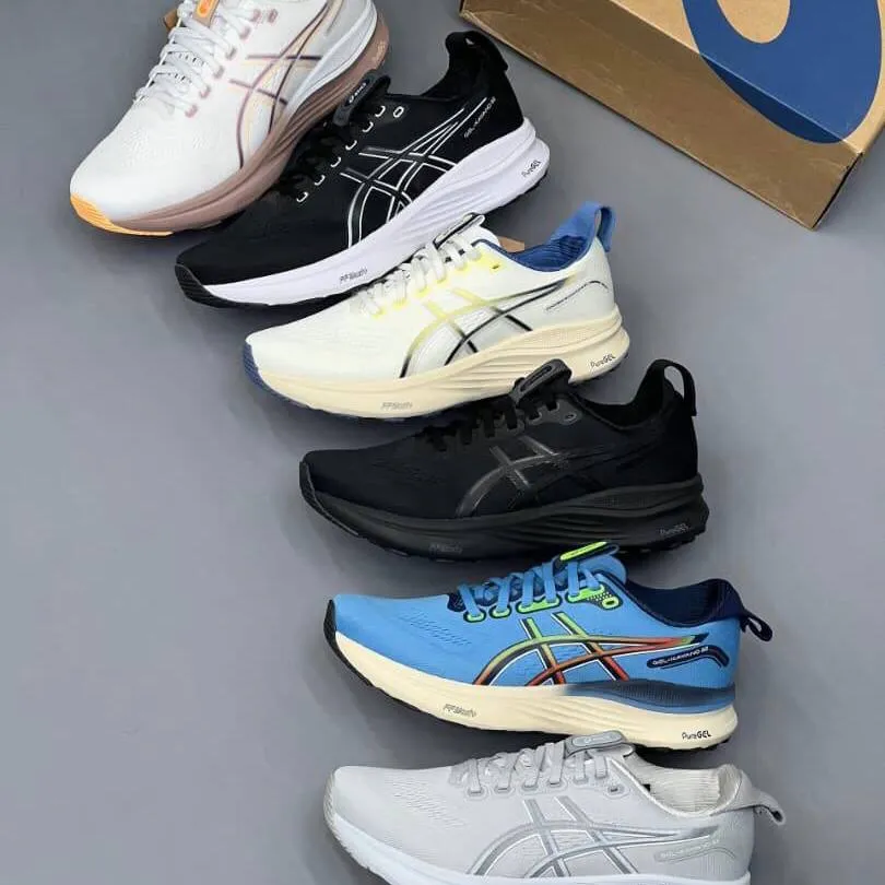 کفش رانینگ مردانه اسیکس ژل کایانو ۳۲ مشکی ASICS Gel-Kayano 32 Black - تصویر 2