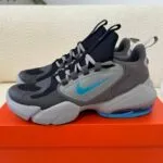 کفش نایک رانینگ ایر مکس ساواج طوسی آبی Nike Air Max Savage Grey Blue