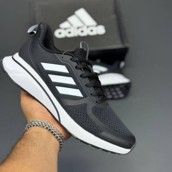 کفش آدیداس کلود فوم TND مشکی سفید Adidas Cloudfoam TND Black White