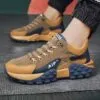 کتونی لژدار مردانه قهوهای Men’s Brown Platform Sneakers کتونی لژدار مردانه قهوهای Men’s Brown Platform Sneakers