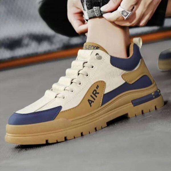 کتونی لژدار طبی مردانه ضد آب Men’s Waterproof Platform Orthopedic Sneakers کتونی لژدار طبی مردانه ضد آب Men’s Waterproof Platform Orthopedic Sneakers