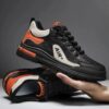 کتونی لژدار طبی مردانه ضد آب مشکی Men’s Waterproof Platform Orthopedic Sneakers Black کتونی لژدار طبی مردانه ضد آب مشکی Men’s Waterproof Platform Orthopedic Sneakers Black
