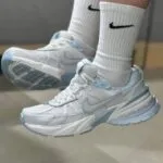 کفش نایک وی تو کی آبی سفید Nike V2K Blue White