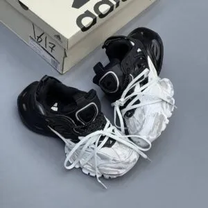 کفش آدیداس رانر دیلاکس مشکی سفید Adidas Runner Deluxe Black White