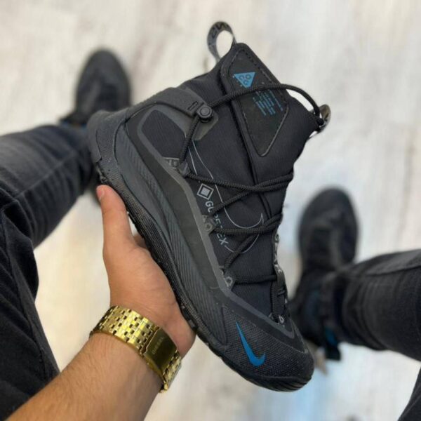 کفش نایک ای‌ سی‌ جی گورتکس مشکی آبی Nike ACG Gore-Tex Black Blue