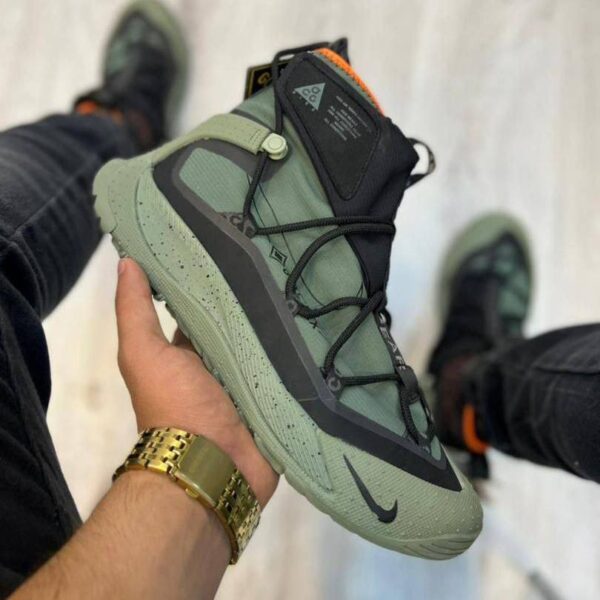 کفش نایک ای سی جی گورتکس سبز مشکی Nike ACG Gore-Tex Green Black کفش نایک ای سی جی گورتکس سبز مشکی Nike ACG Gore-Tex Green Black