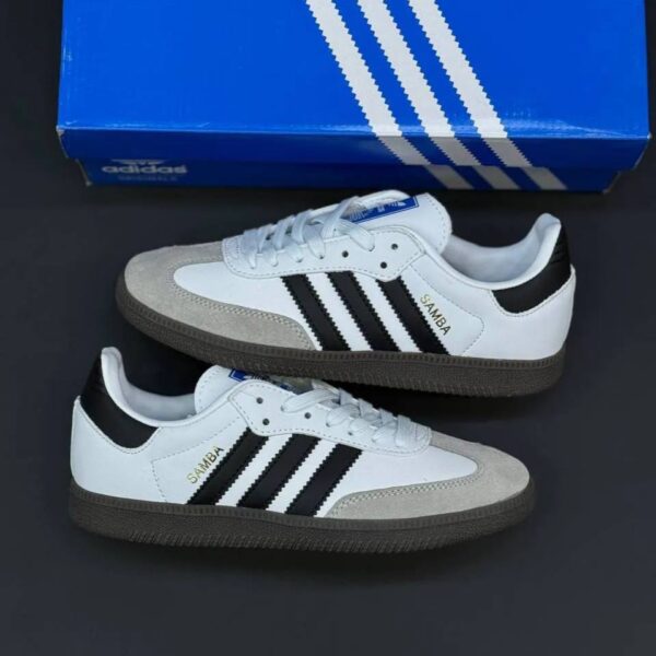 کفش آدیداس سامبا سفید Adidas Samba White کفش آدیداس سامبا سفید Adidas Samba White
