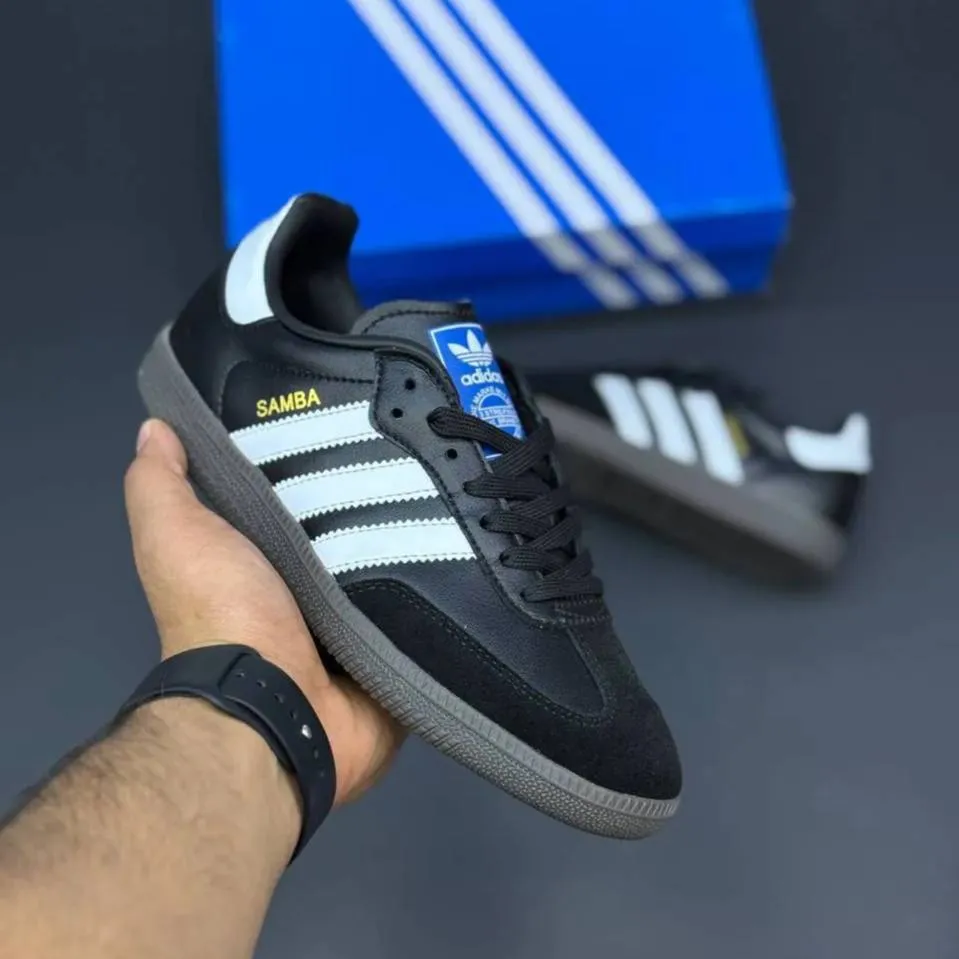 کفش آدیداس سامبا مشکی Adidas Samba Black کفش آدیداس سامبا مشکی Adidas Samba Black - تصویر 4