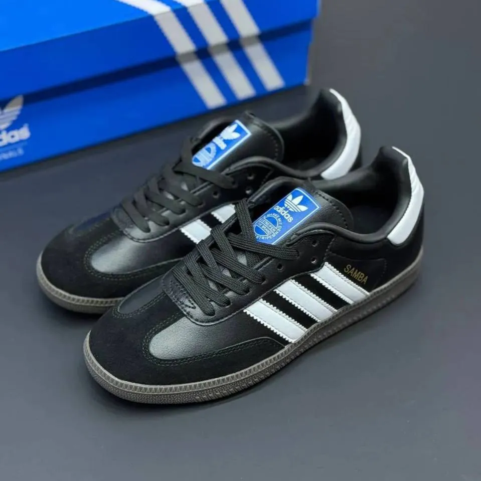 کفش آدیداس سامبا مشکی Adidas Samba Black کفش آدیداس سامبا مشکی Adidas Samba Black - تصویر 3