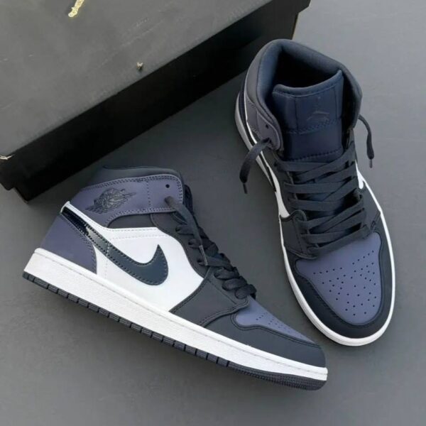 کفش نایک ایر جردن وان ساقدار مید ابسیدین سندد بنفش Nike Air Jordan 1 Mid Obsidian Sanded Purple کفش نایک ایر جردن وان ساقدار مید ابسیدین سندد بنفش Nike Air Jordan 1 Mid Obsidian Sanded Purple