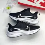کتونی نایک زوم ایکس طرح لبخند مشکی سفید Nike ZoomX Smile Black White