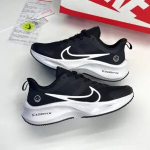 کتونی نایک زوم ایکس طرح لبخند مشکی سفید Nike ZoomX Smile Black White کتونی نایک زوم ایکس طرح لبخند مشکی سفید Nike ZoomX Smile Black White