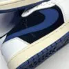 کفش نایک ایر جردن وان لو تراویس اسکات کرم سورمه‌ای Nike Air Jordan 1 Low Travis Scott Cream Navy - تصویر 5