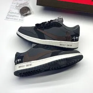 کفش نایک ایر جردن ۱ لو تراویس اسکات یوتوپیا Nike Air Jordan 1 Low Travis Scott Utopia