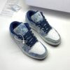کفش نایک ایر جردن وان لو واشد دنیم Nike Air Jordan 1 Low Washed Denim