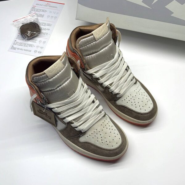کفش نایک ایر جردن وان ساقدار داست کلای Nike Air Jordan 1 High Dust Clay