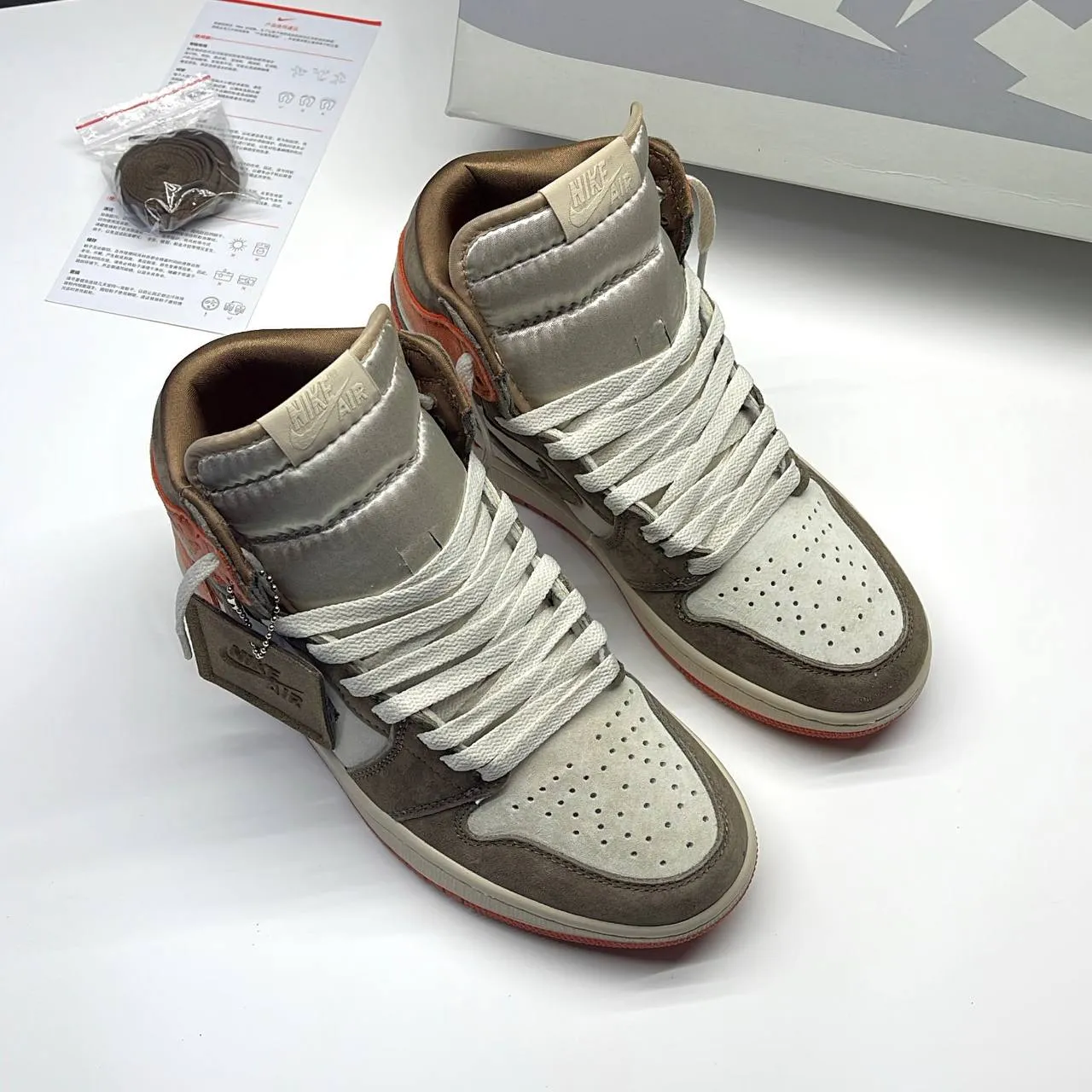 کفش نایک ایر جردن وان ساقدار داست کلای Nike Air Jordan 1 High Dust Clay کفش نایک ایر جردن وان ساقدار داست کلای Nike Air Jordan 1 High Dust Clay - تصویر 4