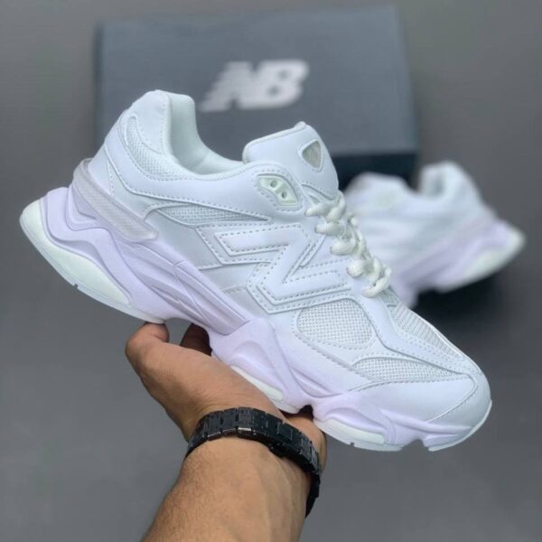 کفش نیوبالانس 9060 سفید New Balance 9060 White کفش نیوبالانس 9060 سفید New Balance 9060 White