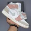 کفش نایک ایر جردن وان ساقدار پاستیلی Nike Air Jordan 1 High Pastel - تصویر 4