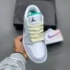 کفش نایک جردن وان سفید بنفش Nike Air Jordan 1 White Purple کفش نایک جردن وان سفید بنفش Nike Air Jordan 1 White Purple - تصویر 3