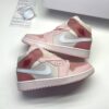 کفش نایک ایر جردن وان ساقدار دیجیتال پینک Nike Air Jordan 1 High Digital Pink