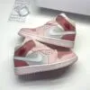 کفش نایک ایر جردن وان ساقدار دیجیتال پینک Nike Air Jordan 1 High Digital Pink