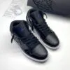 کفش نایک ایر جردن وان ساقدار ورنی اسپیس جم مشکی سفید Nike Air Jordan 1 High Space Jam Black White - تصویر 2