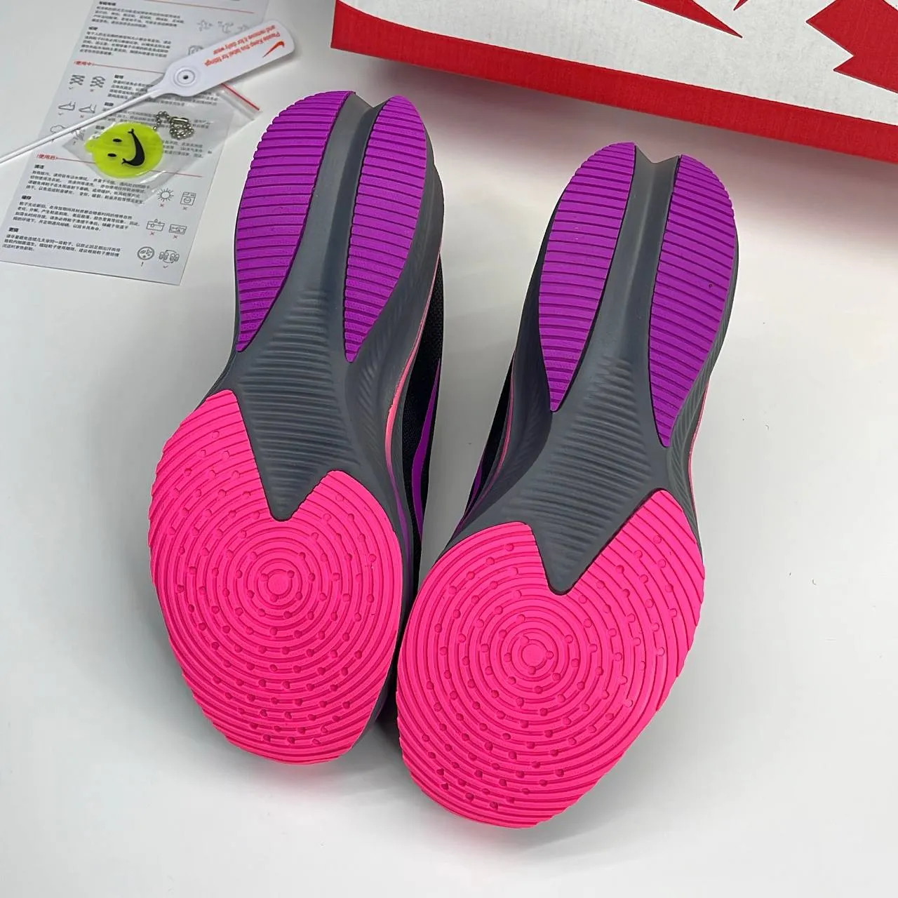 نایک زوم ایکس طرح لبخند مشکی صورتی Nike ZoomX Smile Black Pink - تصویر 3