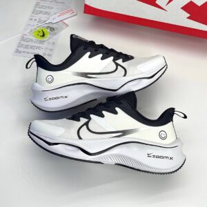 کتونی نایک زوم ایکس طرح لبخند سفید مشکی Nike ZoomX Smile White Black