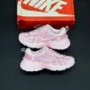 کفش نایک وی تو کی صورتی گلدار Nike V2K Pink Floral