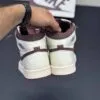 کفش نایک ایر جردن وان ساقدار امامنیر کرم قهوه‌ای Nike Air Jordan 1 High A Ma Maniére Cream Brown - تصویر 3