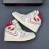 کفش نایک ایر جردن وان ساقدار رترو فانتوم جیم رد Nike Air Jordan 1 High Retro Phantom Gym Red