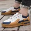 کتونی لژدار طبی مردانه ضد آب Men’s Waterproof Platform Orthopedic Sneakers - تصویر 3