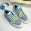 کفش نایک ایر جردن وان لو تراویس اسکات آبی سفید سوئد Nike Air Jordan 1 Low Travis Scott Blue White Sweden - تصویر 2